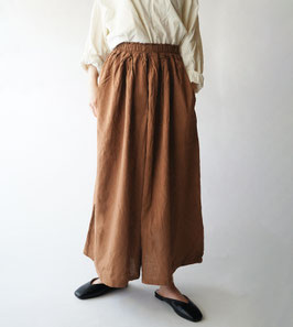 ヂェン先生の日常着 ワイドパンツ薄手 - ANANDASIA