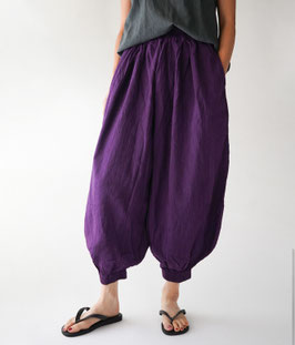 バルーンパンツレギュラー　紫　Ｓ(W60)