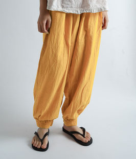 バルーンパンツスリム　薄蜜柑　S(W62)