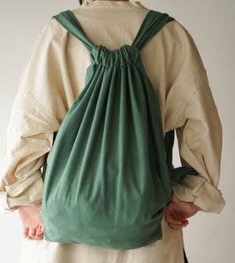 背負いリュック　セージグリーン