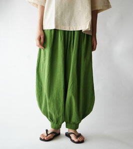 バルーンパンツレギュラー　草　Ｓ(W62)