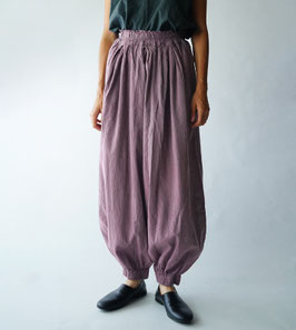バルーンパンツレギュラー　薄小豆　M (W65)