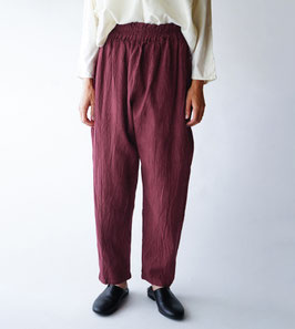 ヂェン先生の日常着 シンプルパンツ厚手 - ANANDASIA