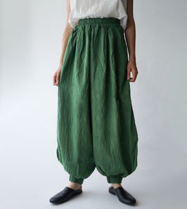 バルーンパンツレギュラー　深緑　M(W65)