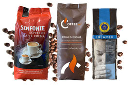Jacobs Sinfonie + Choco Cloud Kakao + Creamer