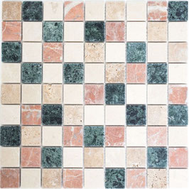 Mosaico Marmo 32mm Random anticato