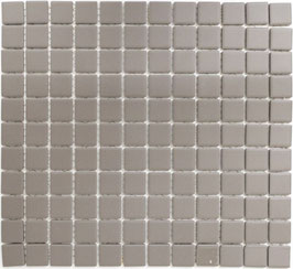 Mosaico 25mm Antiscivolo Ruvido GRIGIO opaco