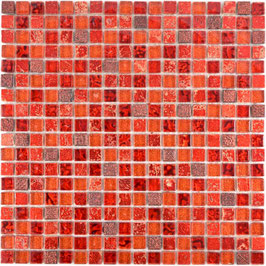 Mosaico 15mm Junior ROSSO LIGHT