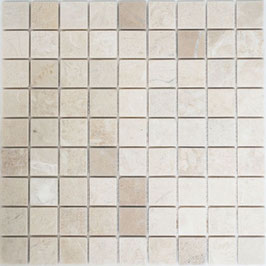 Mosaico Marmo 32mm Botticino anticato
