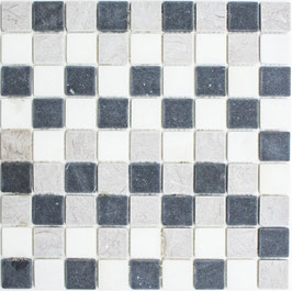 Mosaico Marmo 32mm Trix anticato