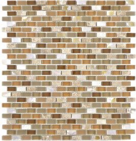 Mosaico Miniperla BROWN