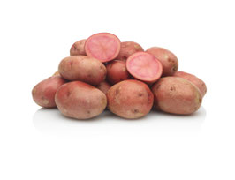 Rotfleischige Ofenkartoffel