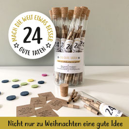 24 GUTE TATEN im Glas