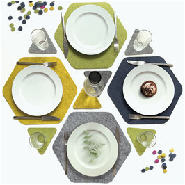 TISCHSET AUS FILZ