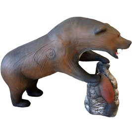 Leitold 3D-Ziel Grizzlybär mit Beute