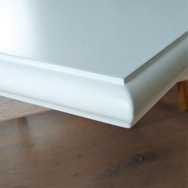 Fensterbank Profil AUGUSTENBURG weiß (Ral 9016) in Buche