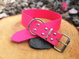 BioThane® Halsband Fuchsia 38 mm