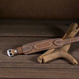 Leder Armband Harley Braun