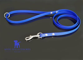 Führleine blau 13mm mit Handschlaufe