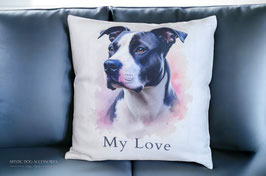 Kissen Amstaff My Love