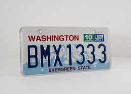 USA License Plate | Washington | 100% Authentiek