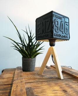 Tafellamp License Cube Zwart
