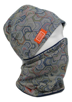 BEANIE / SCHLAUCHSCHAL HERBST BUNT