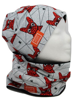 BEANIE / SCHLAUCHSCHAL / STIRNBAND SPIDER