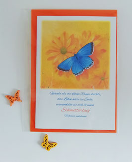 Karte "Schmetterling"