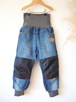 Upcycling Jeans Gr. 98/104 - Nr.10/26