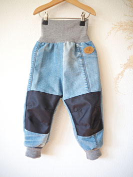 Upcycling Jeans Gr. 80/86 - Nr.11/26