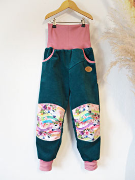 Feincord Hose mit Softshellbesatz UNICORN