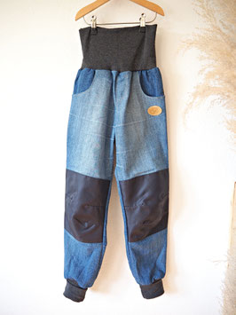 Upcycling Jeans Gr. 122/128 - Nr.17/26