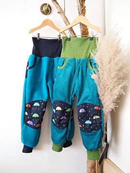 Breitcordhose mit Softshellbesatz UMBRELLA