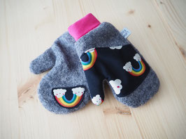 Walkhandschuh Mausgrau