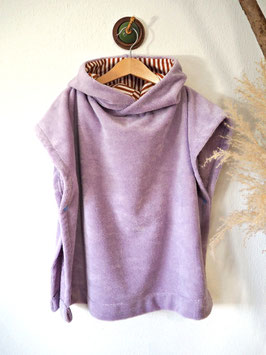 Badeponcho Flieder