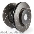 EBC Turbo Groove Disc Black Bremsscheiben (hinten) MINI R55 Clubman