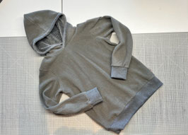 % 164 Hoodie Baumwoll Kuschelsweat khaki