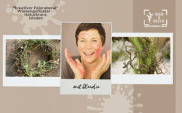 Kreativer Feierabend - "Wiesengeflüster" Dein Naturkranz vom Wegesrand |