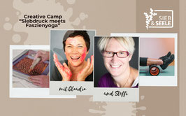 Creative Camp "Siebdruck meets Faszienyoga" | 20. Juli 2025 | 9.30 bis 18.00 Uhr