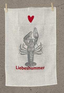 Liebeshummer | Geschirrtuch | handbedruckt