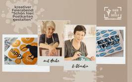 Kreativer Feierabend | "schön hier!“ Außergewöhnliche Postkarten gestalten |