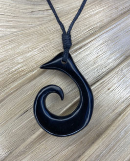 Maori Kiwispirale Hornschmuck DRA-SK-013