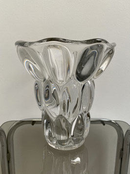 Vase cristal de Sèvres modèle "Etrusque" vintage - H20cm