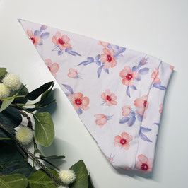 Kopftuch MINI "Blumen lila"
