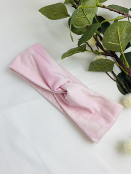 Knotenstirnband "Rosa Verlauf" II