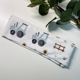 Stirnband "Traktor Aquarell"