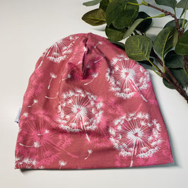 Haube "Pusteblume rosa" Damen