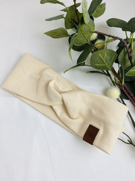 Knotenstirnband "Beige" Damen
