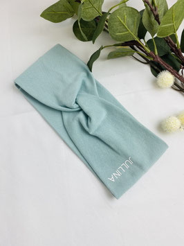 Knotenstirnband "Eisblau" Damen